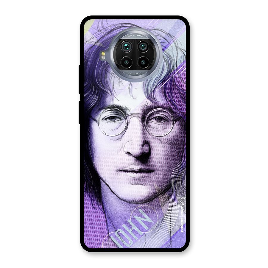 John Lennon Artwork Glass Back Case for Mi 10i