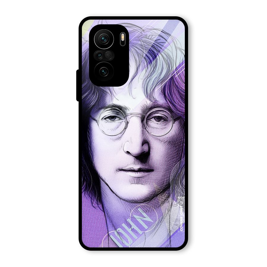 John Lennon Artwork Glass Back Case for Mi 11x