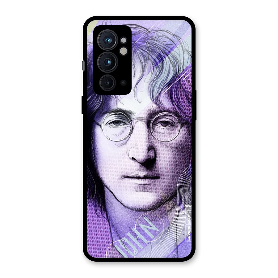 John Lennon Artwork Glass Back Case for OnePlus 9RT 5G