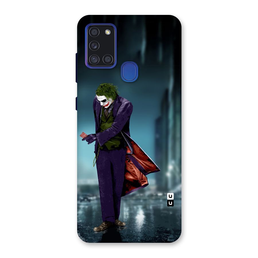 Joker in Style Back Case for Galaxy A21s