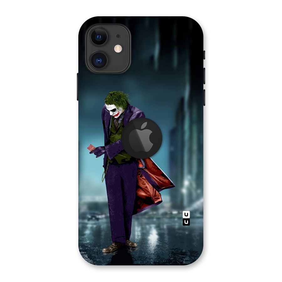 Joker in Style Back Case for iPhone 11 Logo Cut