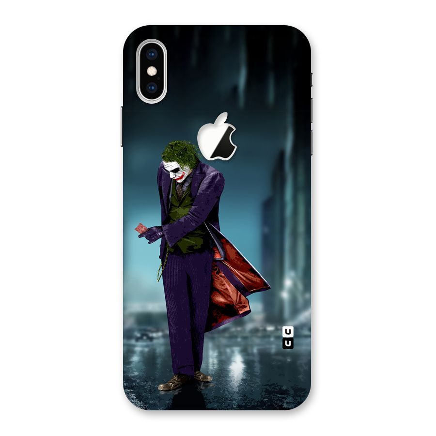 Joker in Style Back Case for iPhone XS Max Apple Cut