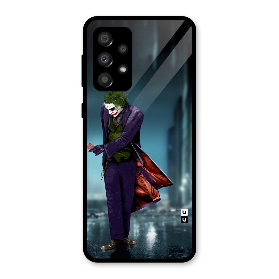 Joker in Style Glass Back Case for Galaxy A32
