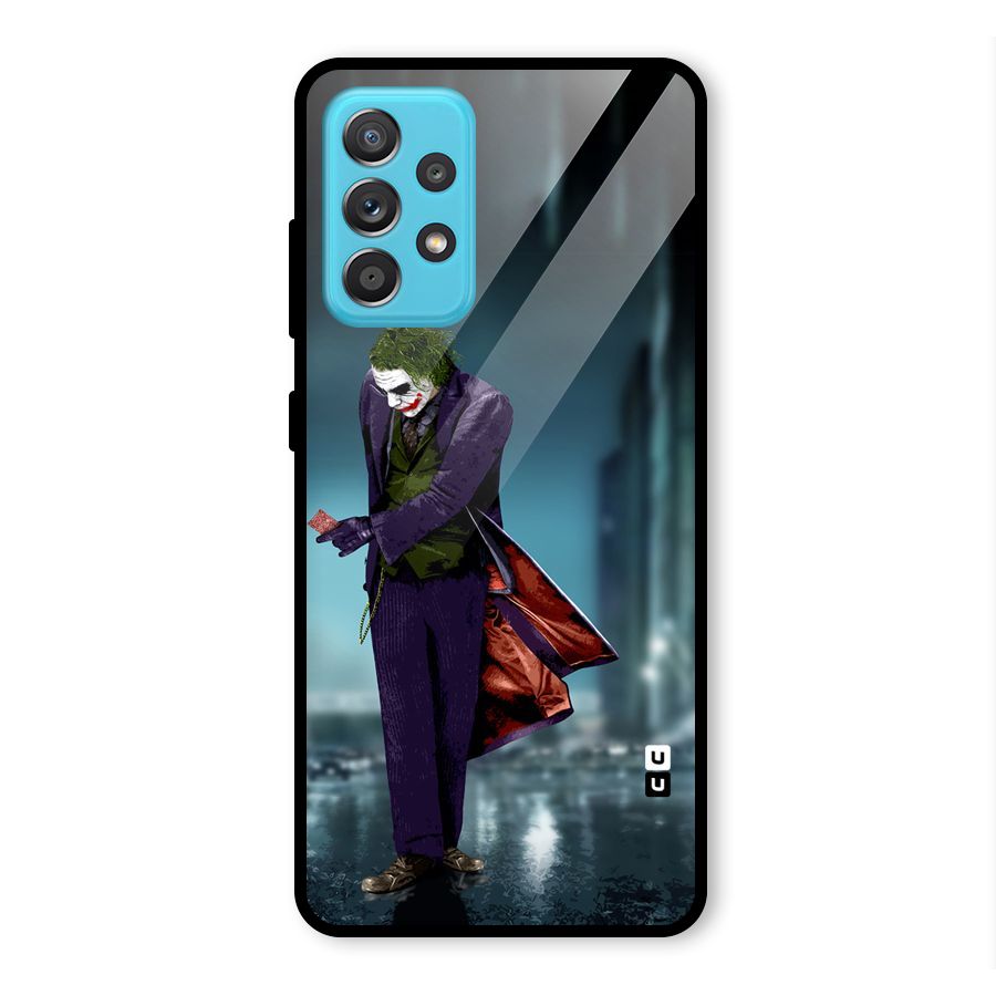 Joker in Style Glass Back Case for Galaxy A52