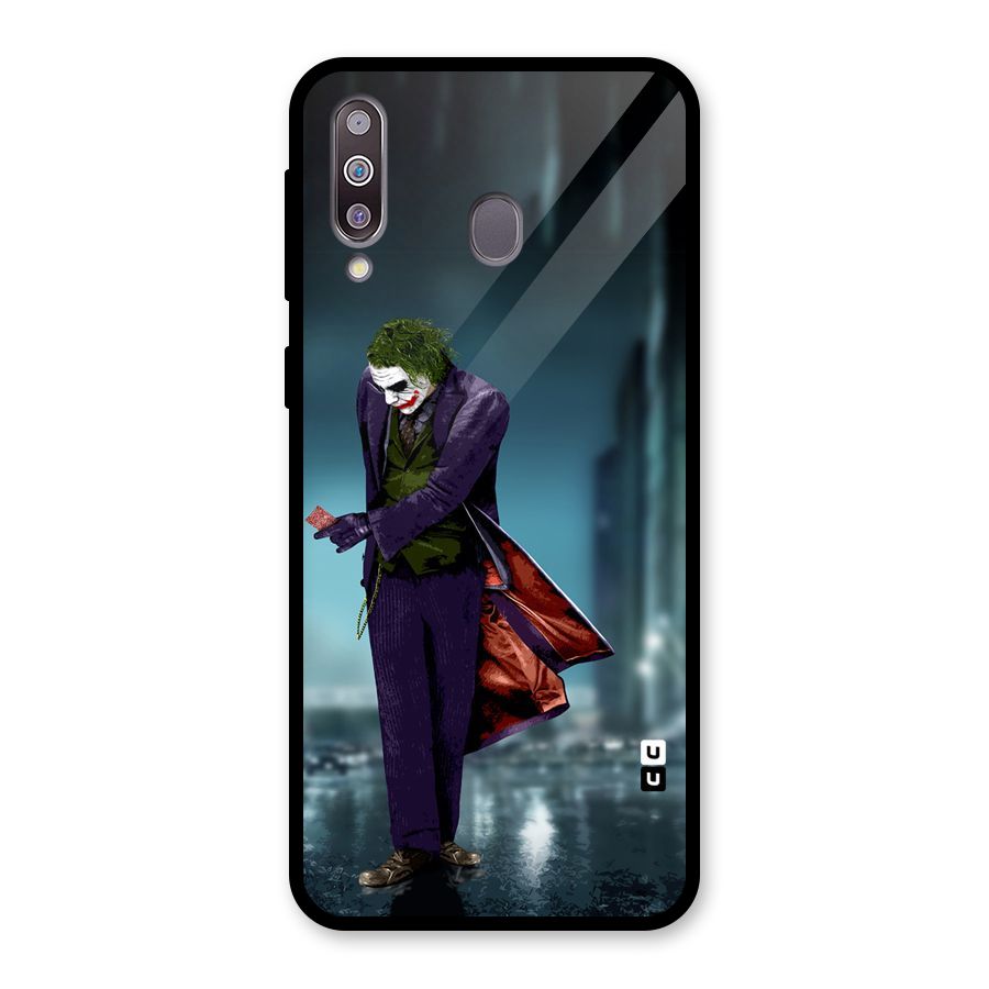 Joker in Style Glass Back Case for Galaxy M30
