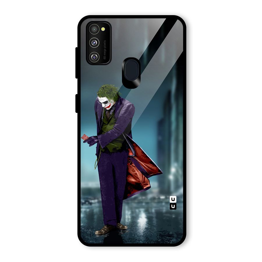 Joker in Style Glass Back Case for Galaxy M30s