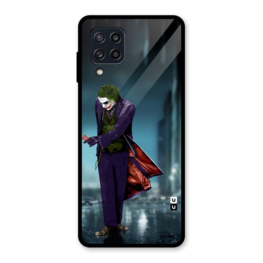 Joker in Style Glass Back Case for Galaxy M32