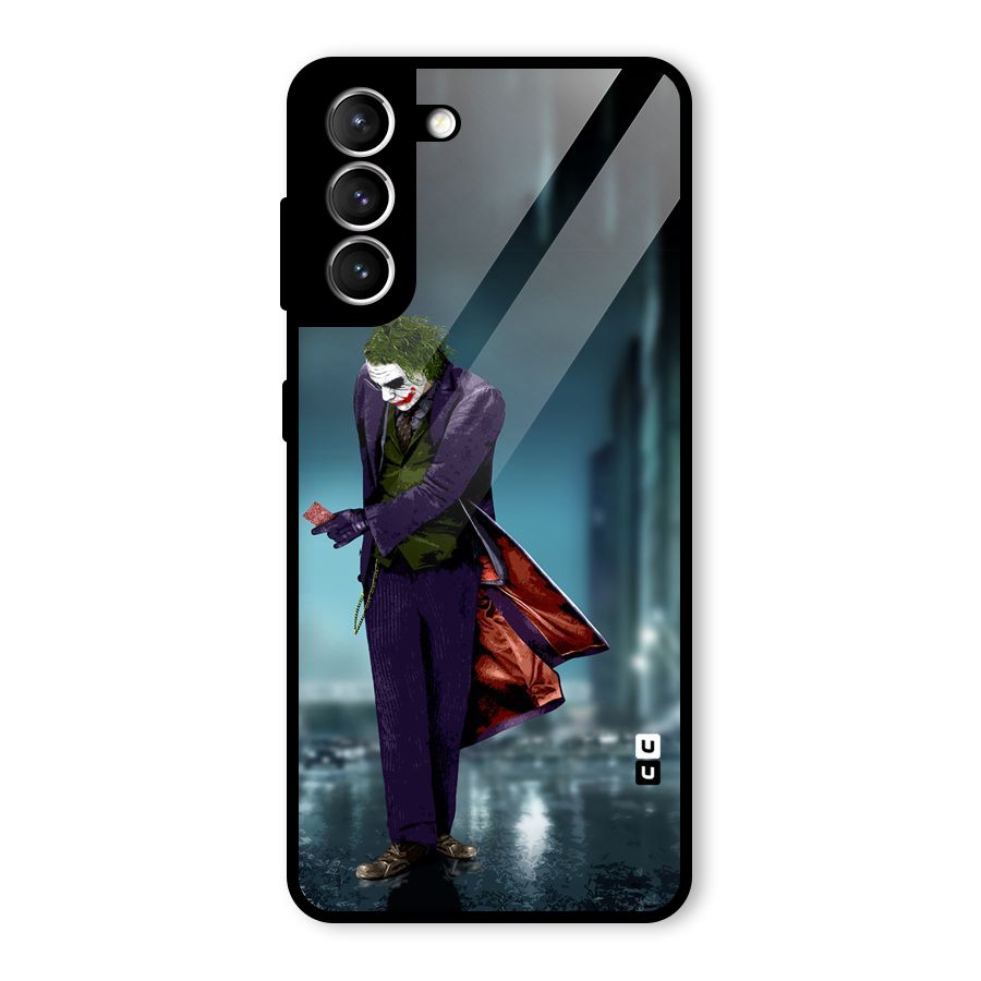 Joker in Style Glass Back Case for Galaxy S21 5G