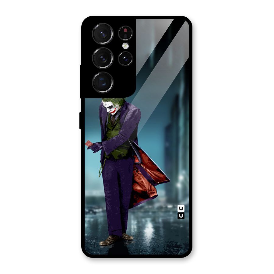 Joker in Style Glass Back Case for Galaxy S21 Ultra 5G