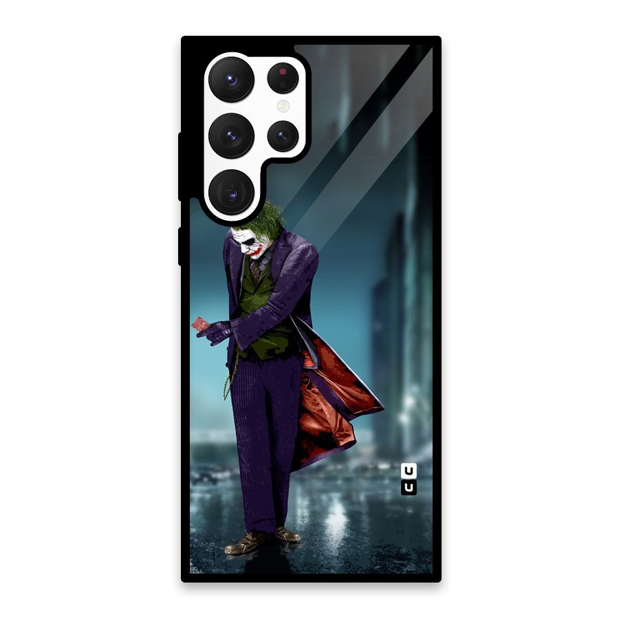 Joker in Style Glass Back Case for Galaxy S22 Ultra 5G