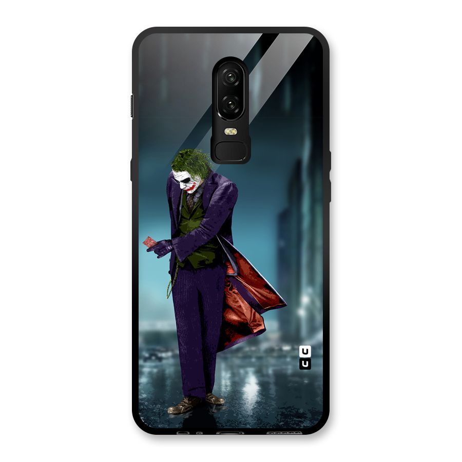 Joker in Style Glass Back Case for OnePlus 6