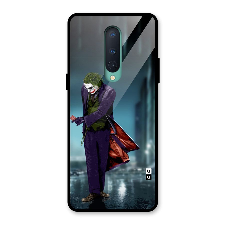 Joker in Style Glass Back Case for OnePlus 8
