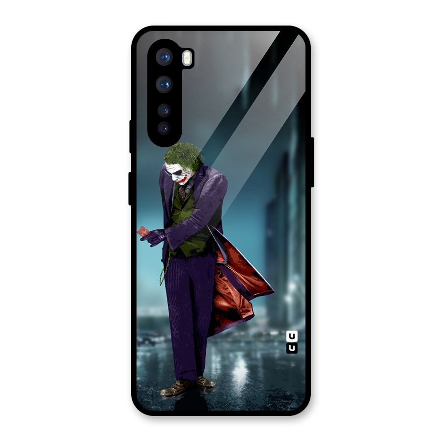 Joker in Style Glass Back Case for OnePlus Nord