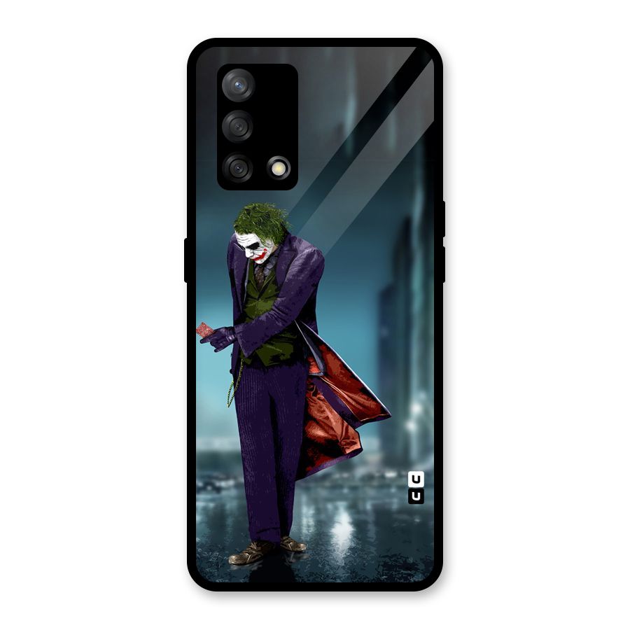 Joker in Style Glass Back Case for Oppo F19