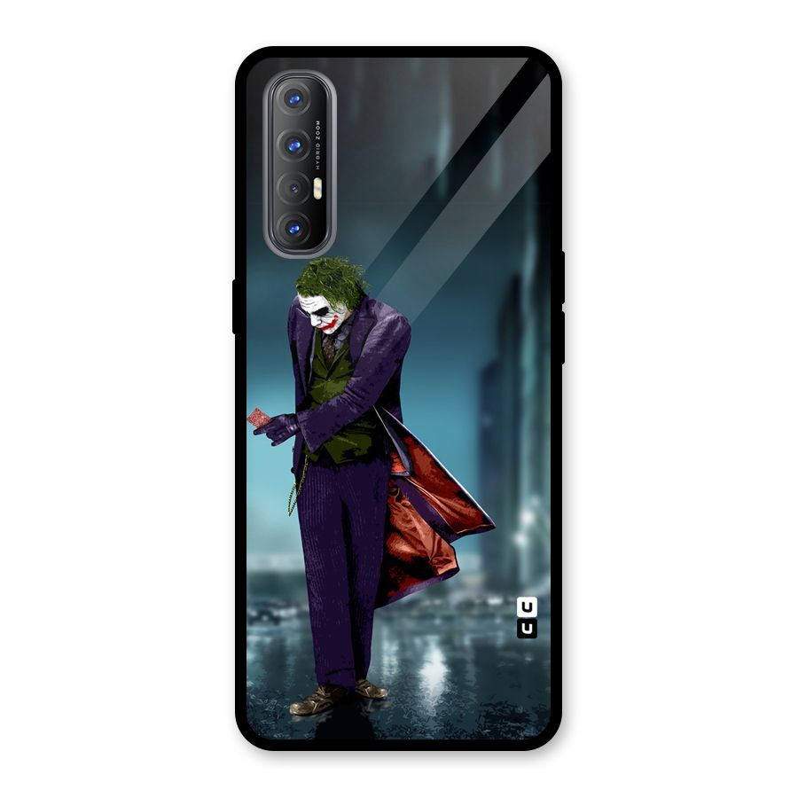 Joker in Style Glass Back Case for Oppo Reno3 Pro