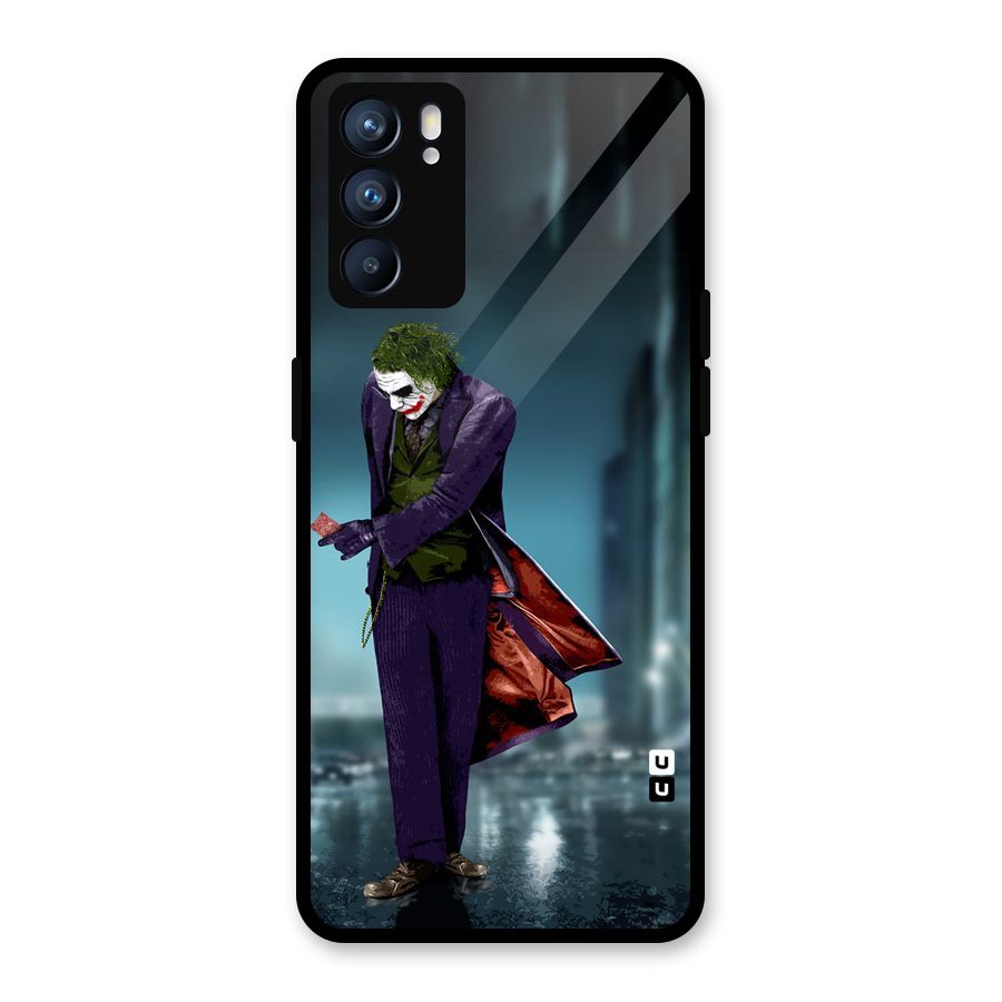Joker in Style Glass Back Case for Oppo Reno6 5G
