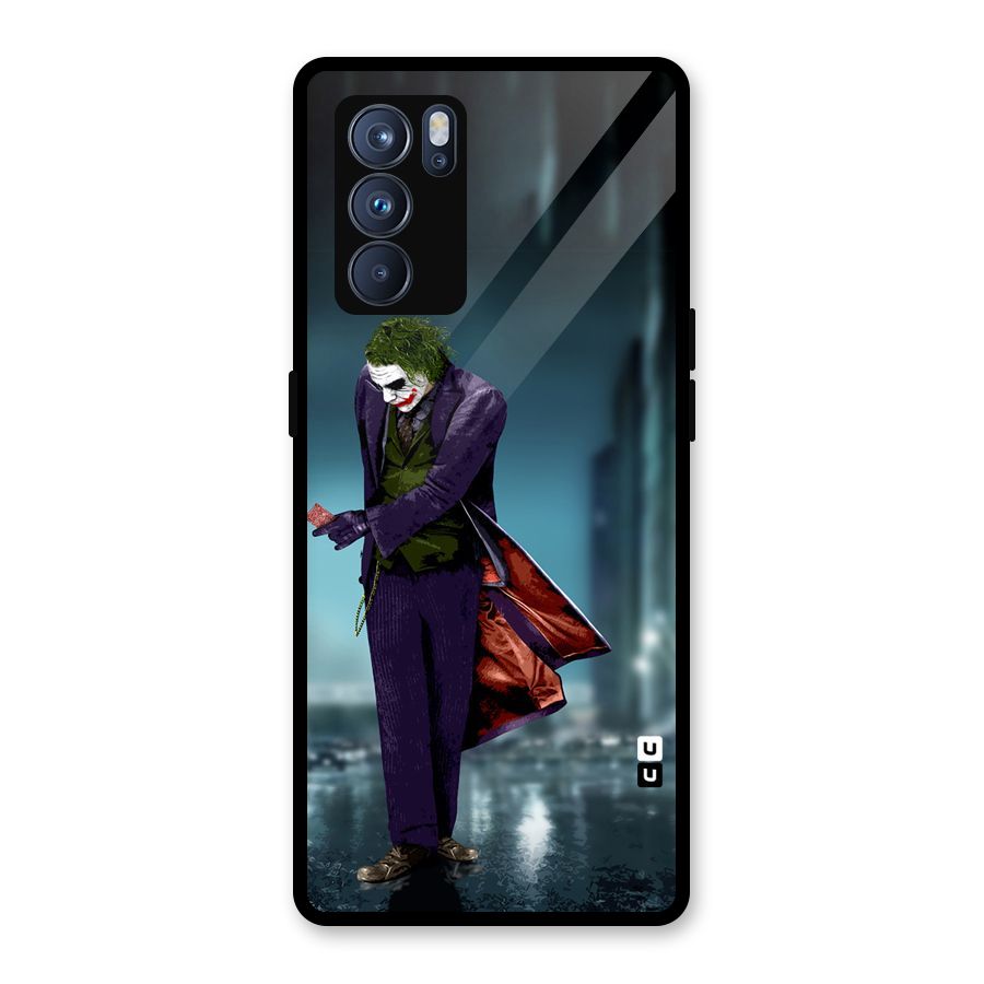 Joker in Style Glass Back Case for Oppo Reno6 Pro 5G