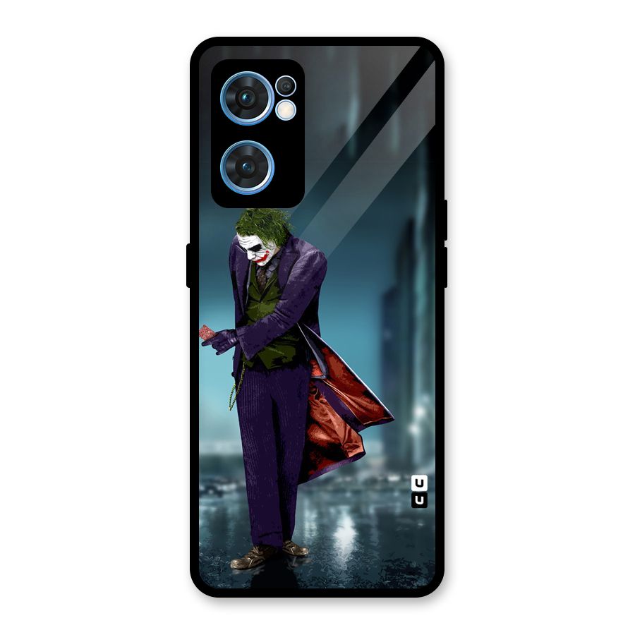 Joker in Style Glass Back Case for Oppo Reno7 5G