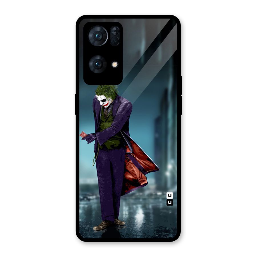 Joker in Style Glass Back Case for Oppo Reno7 Pro 5G