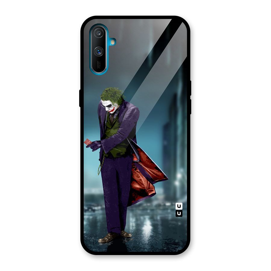 Joker in Style Glass Back Case for Realme C3