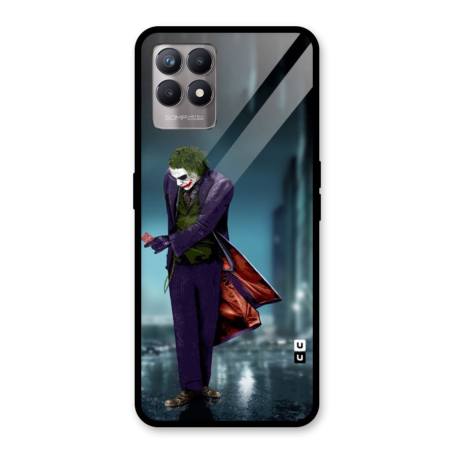 Joker in Style Glass Back Case for Realme Narzo 50