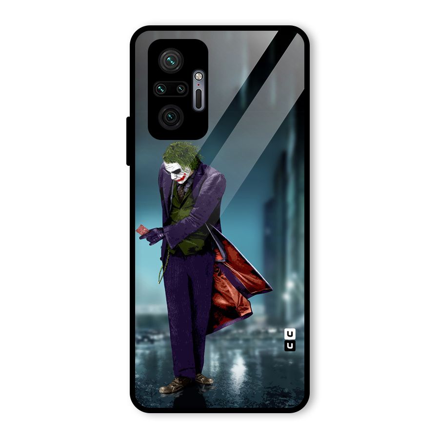 Joker in Style Glass Back Case for Redmi Note 10 Pro