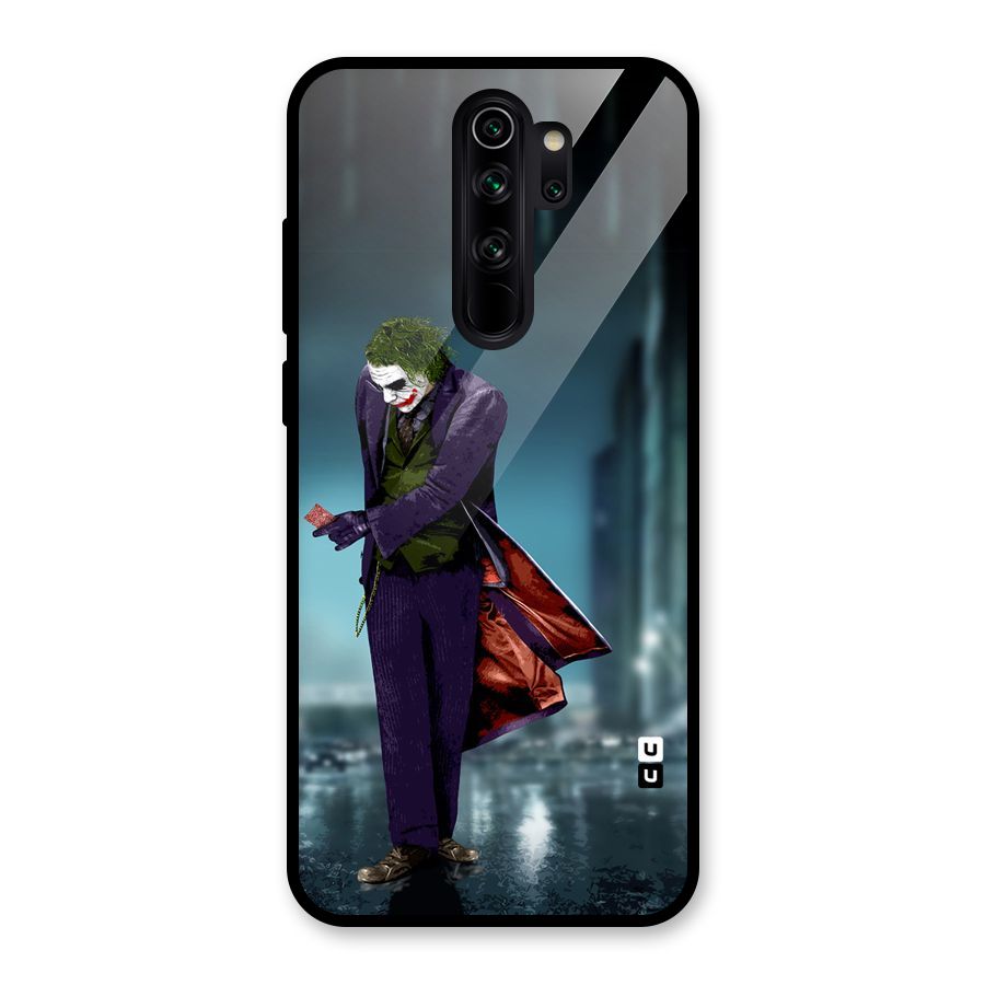 Joker in Style Glass Back Case for Redmi Note 8 Pro