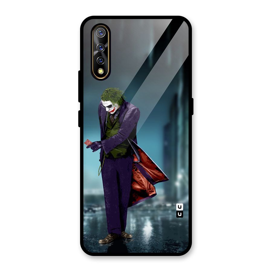 Joker in Style Glass Back Case for Vivo S1