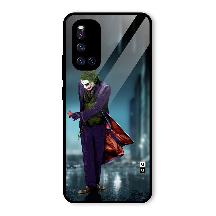 Joker in Style Glass Back Case for Vivo V19