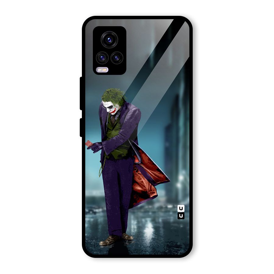 Joker in Style Glass Back Case for Vivo V20