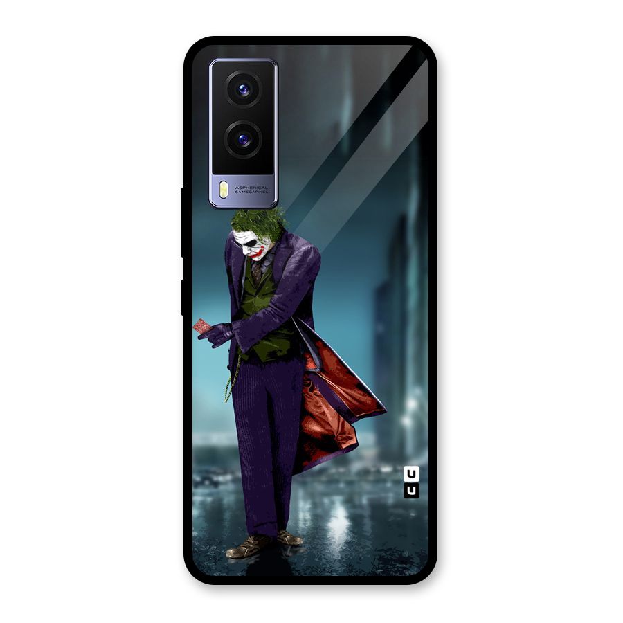 Joker in Style Glass Back Case for Vivo V21e 5G
