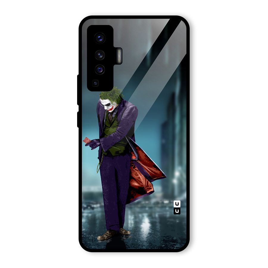 Joker in Style Glass Back Case for Vivo X50
