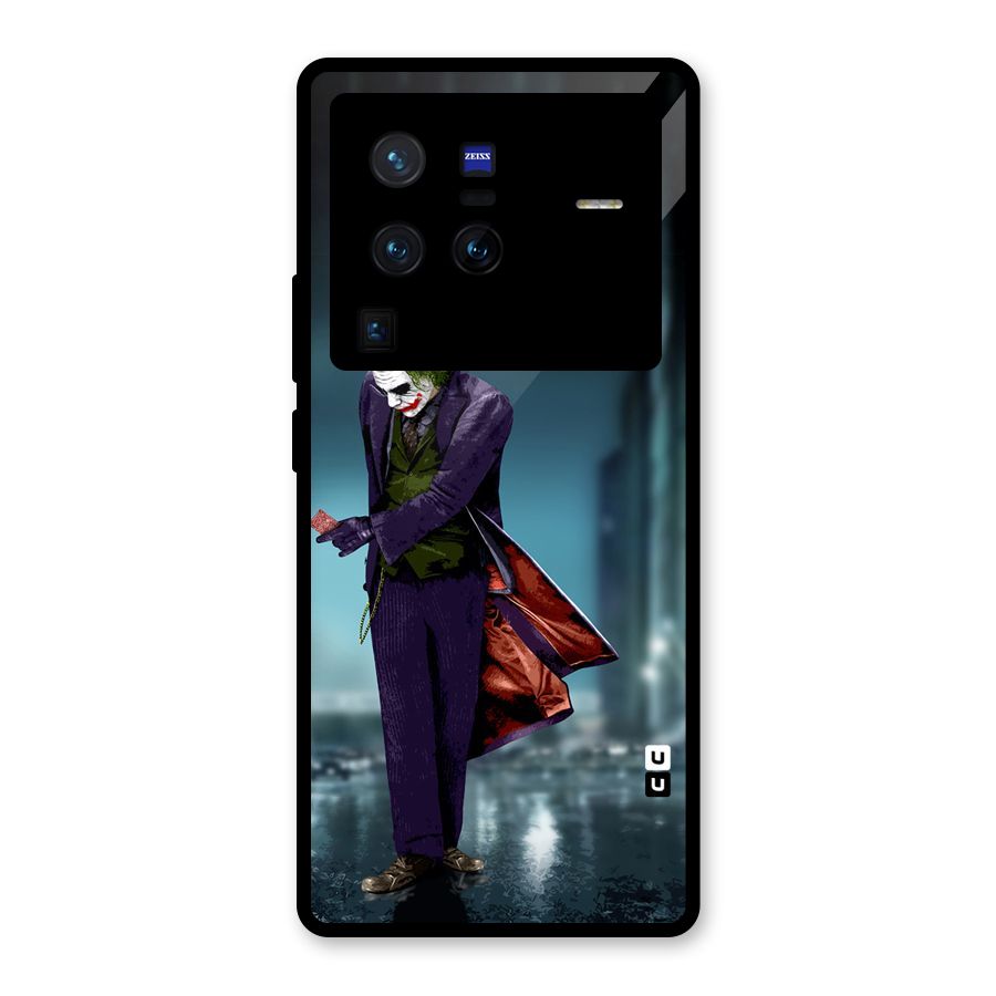 Joker in Style Glass Back Case for Vivo X80 Pro