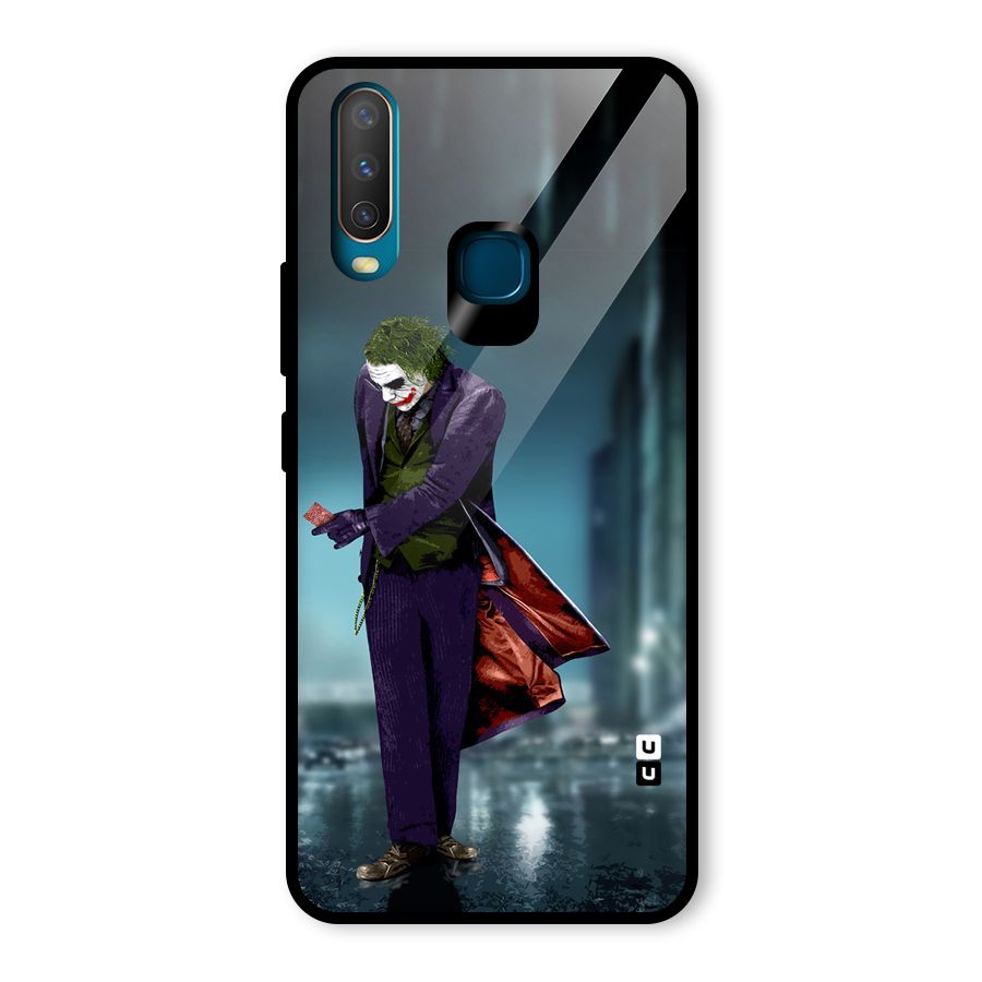 Joker in Style Glass Back Case for Vivo Y12