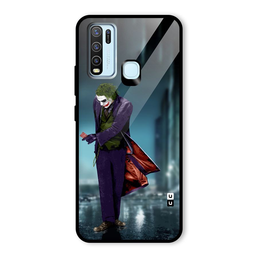 Joker in Style Glass Back Case for Vivo Y30