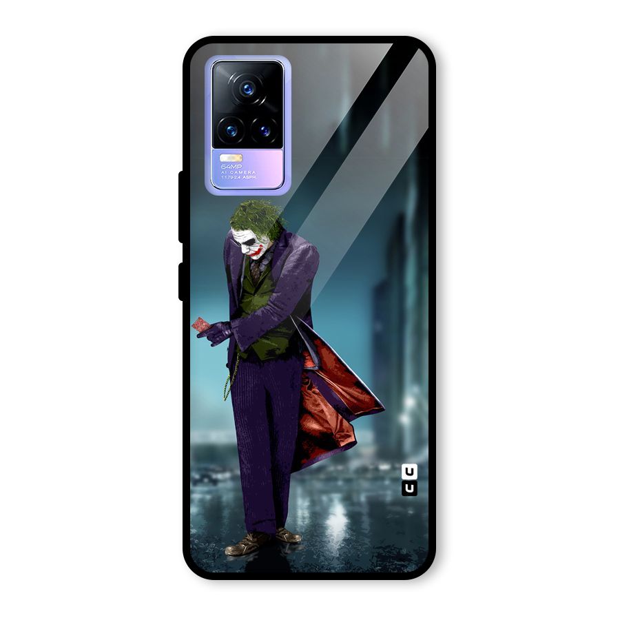 Joker in Style Glass Back Case for Vivo Y73