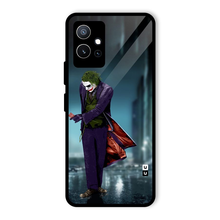 Joker in Style Glass Back Case for Vivo iQOO Z6