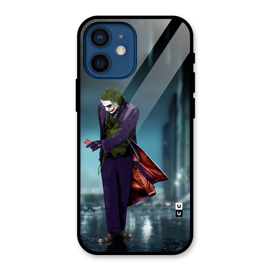 Joker in Style Glass Back Case for iPhone 12 Mini