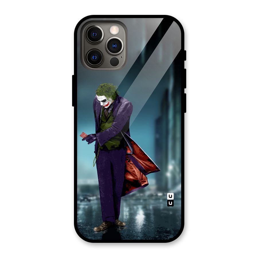 Joker in Style Glass Back Case for iPhone 12 Pro