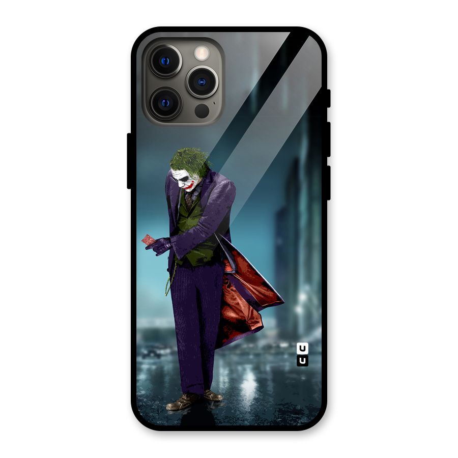 Joker in Style Glass Back Case for iPhone 12 Pro Max