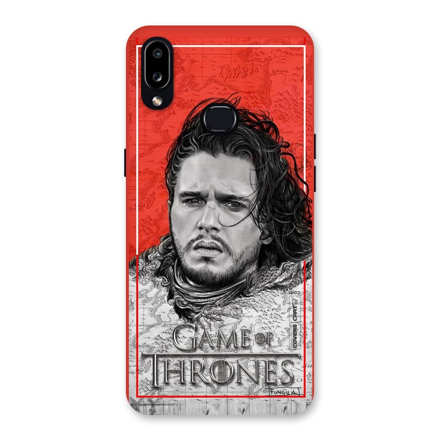 Jon Snow Nights Watch Back Case for Galaxy A10s