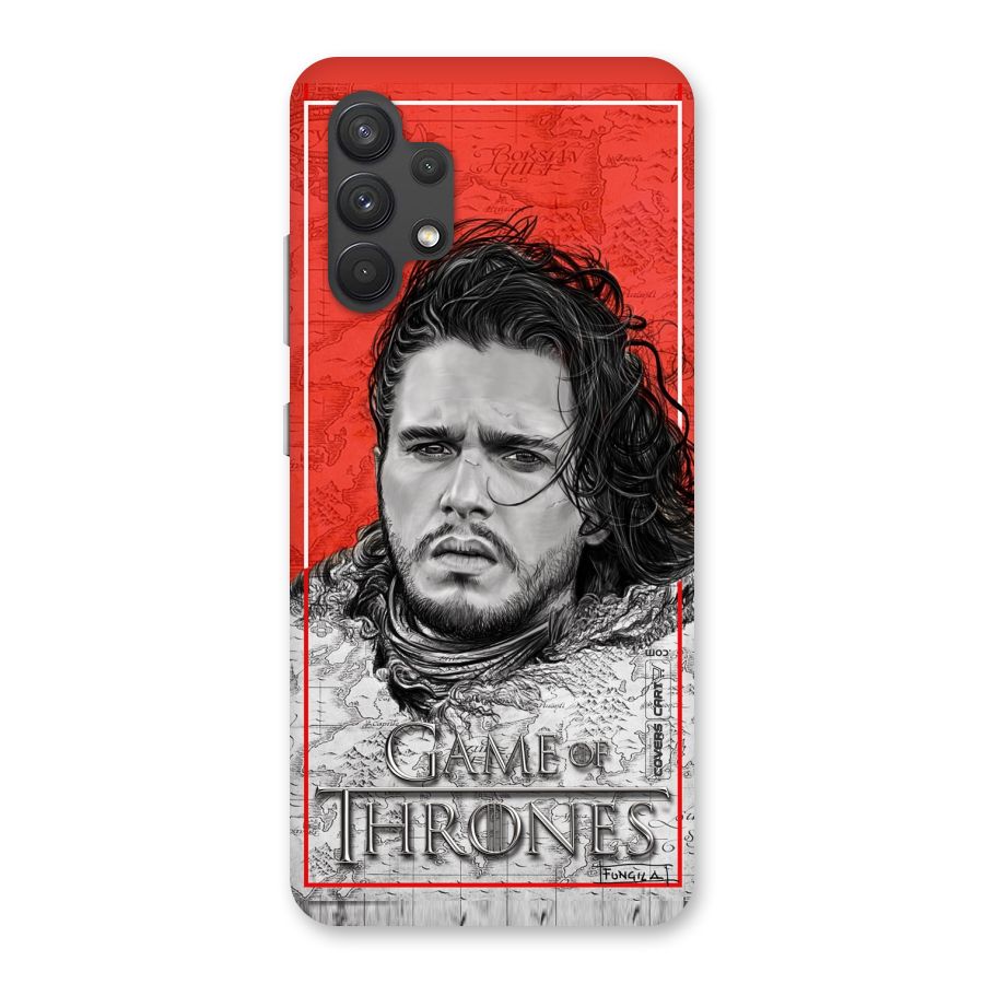 Jon Snow Nights Watch Back Case for Galaxy A32