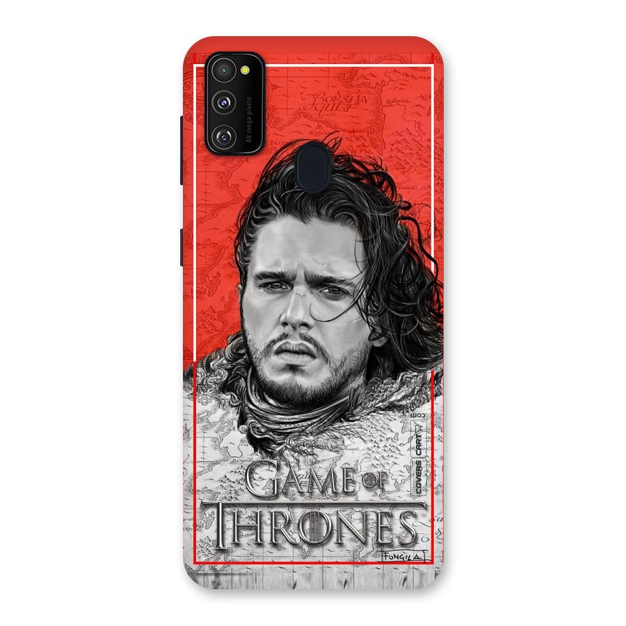 Jon Snow Nights Watch Back Case for Galaxy M30s