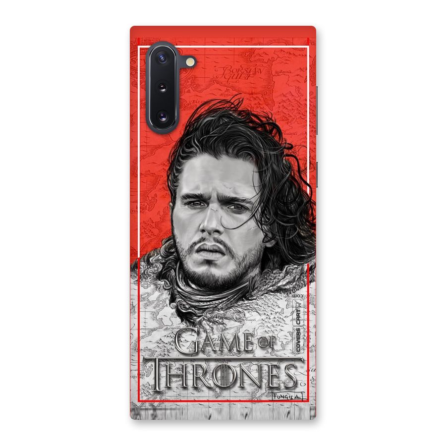 Jon Snow Nights Watch Back Case for Galaxy Note 10