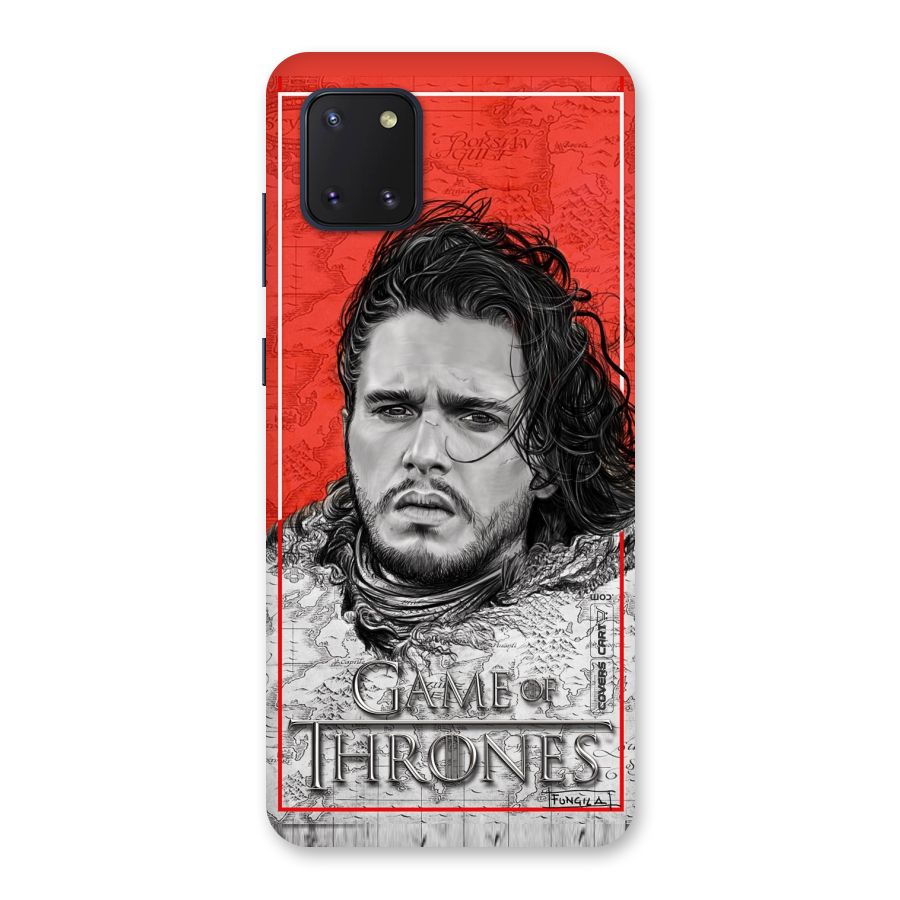 Jon Snow Nights Watch Back Case for Galaxy Note 10 Lite