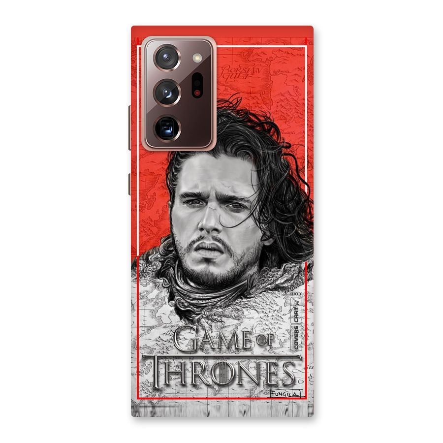 Jon Snow Nights Watch Back Case for Galaxy Note 20 Ultra