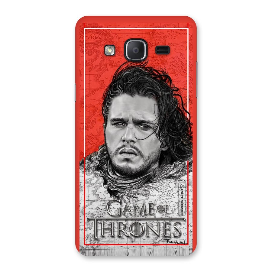 Jon Snow Nights Watch Back Case for Galaxy On7 2015