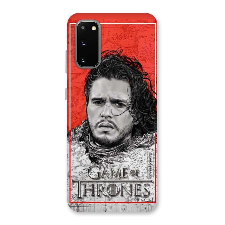 Jon Snow Nights Watch Back Case for Galaxy S20