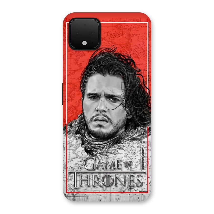 Jon Snow Nights Watch Back Case for Google Pixel 4 XL