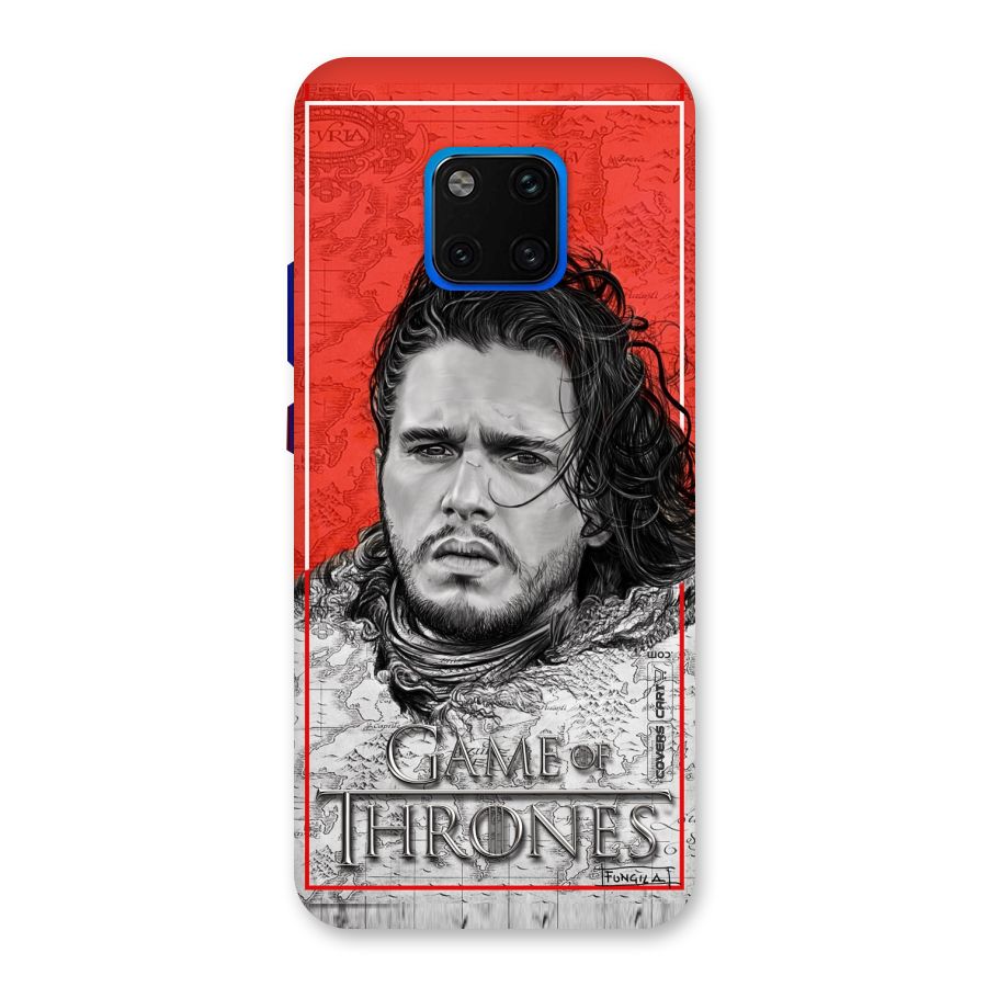 Jon Snow Nights Watch Back Case for Huawei Mate 20 Pro